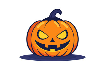 Fototapeta premium a simple flat 2D icon of a 'ghost', a classic white ghost shape with two simple eyeholes, minimalist design, solid white and black colors, clean sharp lines, no shadows