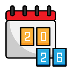 New Year Illustration