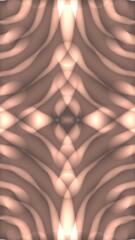 Soft Peach Symmetrical Flowing Texture