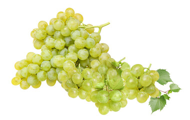 vibrant bunch of green grapes against a black backdrop, perfect for highlighting freshness and natural sweetness in summer food campaigns and blogs