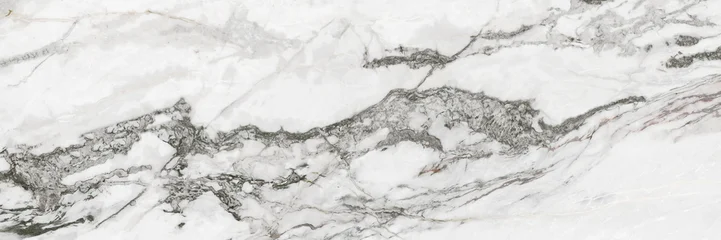 White marble texture. Natural panomarmic background. Ceramic tile surface. © Vidal
