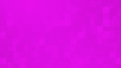 Pink color hi-tech futuristic square particles abstract pattern technology loop able background