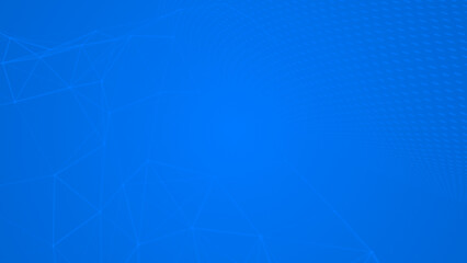 Royal blue color abstract modern design low poly pattern geometrical seamless loop able background for presentation