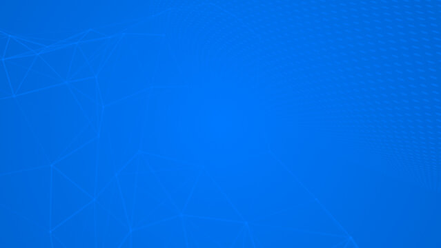 Royal blue color abstract modern design low poly pattern geometrical seamless loop able background for presentation