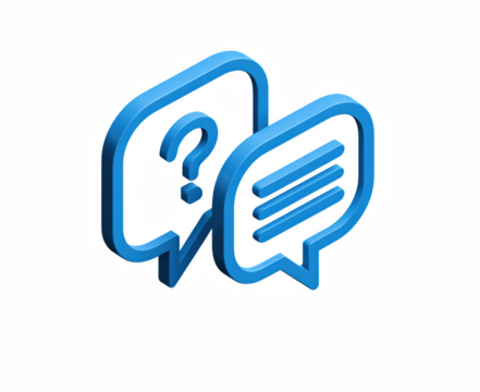 Phone icon, Contact symbol, Speech bubble with phone tube - 3d rendering address, electronic mail, phone, mail, web, contact, icon