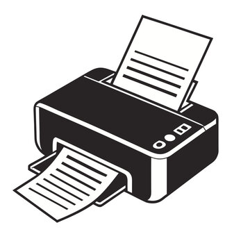 Printer Icon Vector Design