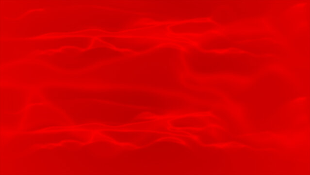 Red color abstract design wavy pattern liquid shapes geometrical loop able background