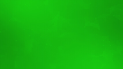 Green color circular dots design simple and elegant half tone pattern loop able background