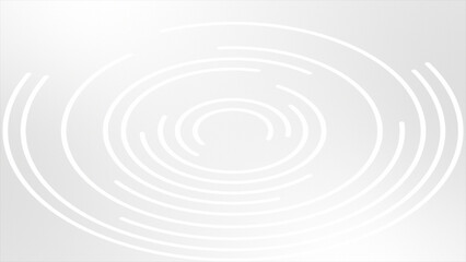 White and Black color rotating circular pattern modern design loop able geometrical background