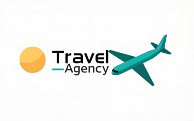 Travel agency logo and business card design template inspiration. High quality