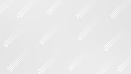 White and Black color repeating lines minimal geometrical futuristic loop able background