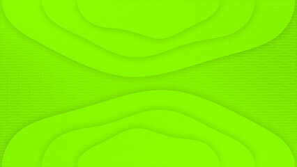 Lime green color simple and elegant wavy pattern minimal background