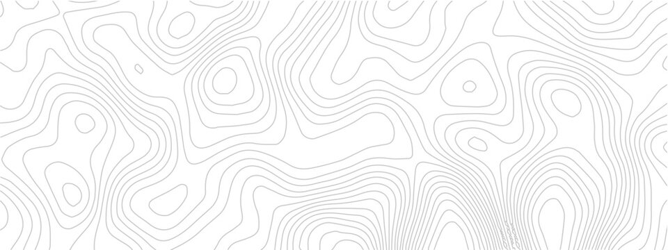 Abstract topographic map background seamless contour line pattern great for presentations and geographic themes