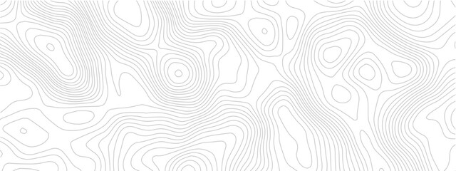 Abstract topographic map background contour lines on white great for presentations and geographic themes