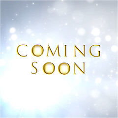 カミングスーンのグラフィック