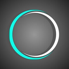 Stylish circle for logo.add your favourite text