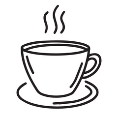 coffee cup icon. cup of tea.