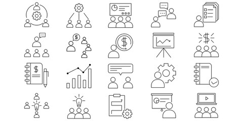 Business Training Icon