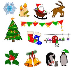 JPG-Christmas-11 Bundle set-Color Pencil
