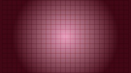 Abstract Reddish Pink Grid Background with Gradient Light Effect Design