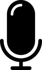 Microphone Icons set. Microphone sign, Mic, communications, radio, Podcast, microphone icon. Karaoke mic web and mobile app icons - illustration symbol isolated on background.