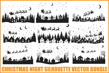 Holiday Village Silhouette Pack