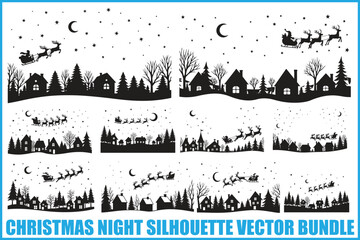 Holiday Village Silhouette Pack