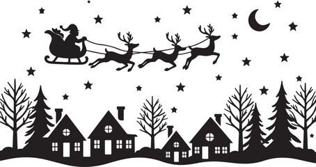 Holiday Village Silhouette Pack