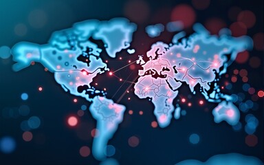 Medical hub Healthcare business Health tourism and international medical travel insurance Medical business cooperation Healthcare and medicine on global network : Generative AI. High quality