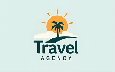 TRAVEL AGENCY LOGO. travel logotype design template. High quality