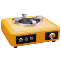 Fototapeta premium Gas Stove Burner