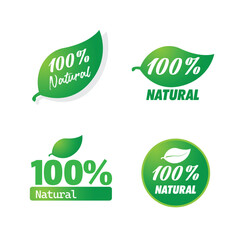 label certified 100 percent natural
