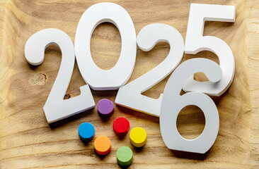 Passaggio dal vecchio al nuovo anno 2026 on i colori della pace 