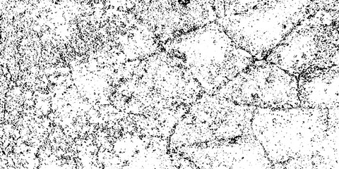 Black and white Dust overlay distress grungy effect paint. Black and white grunge seamless texture. Dust and scratches grain texture on white and black background.	