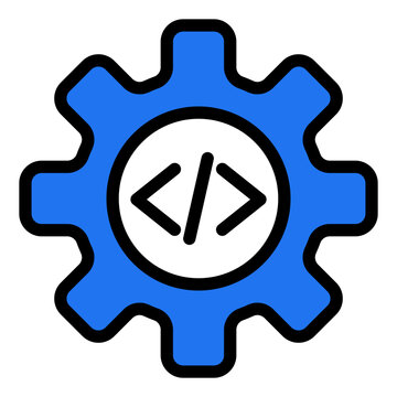 Programming Icon Isolated on Transparent Background. Programming and Software Development Vector Illustration for Web, App, and Technology Design