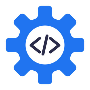 Programming Icon Isolated on Transparent Background. Programming and Software Development Vector Illustration for Web, App, and Technology Design