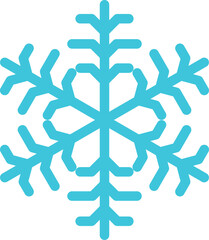 Snowflake snow freeze winter thin line outline icon. Snowflakes thin line icon set. Snowflake illustration background