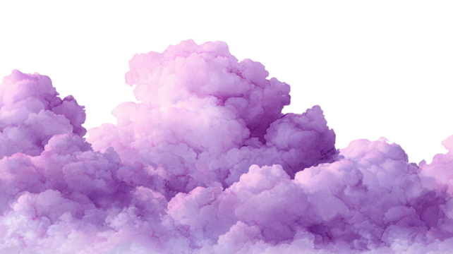 Pink and purple clouds in the sky create an abstract nature color texture