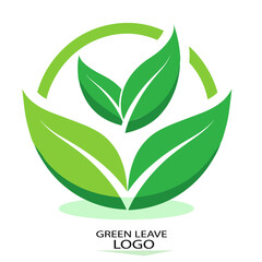 green leaf logo