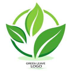 green leaf logo