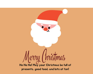 Merry Christmas wishes card- Cute Merry Christmas Card
