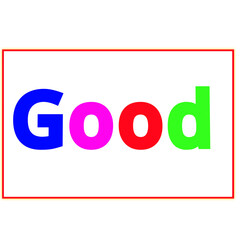 Bright & Colorful Good Image – Stylish Multicolor Thank You Graphic Design for Social Media Posts, Greeting Cards, Status & Creative Projects