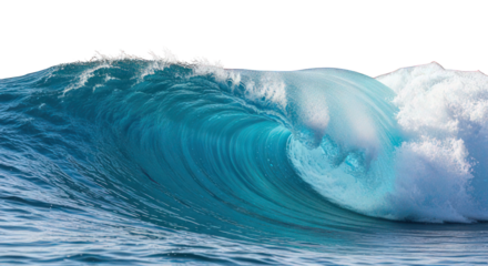 Experience the raw power of a vibrant ocean wave, a captivating display of nature's force and beauty, perfect for conveying energy, movement, and the untamed spirit of the sea in your designs