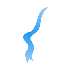 blue ribbon illustration