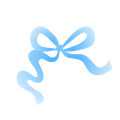 blue ribbon illustration