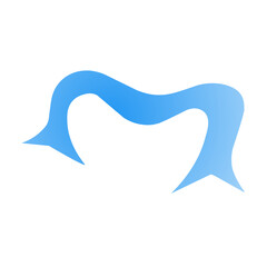 blue ribbon illustration