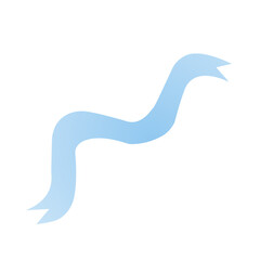 blue ribbon illustration