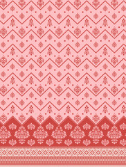 vector seamless pattern with hearts