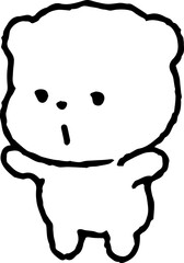 팔벌려 나안아 강아지