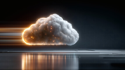 Luminous Cloud Surge